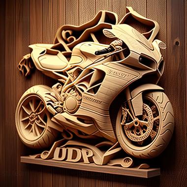 3D модель Ducati 848 EVO (STL)